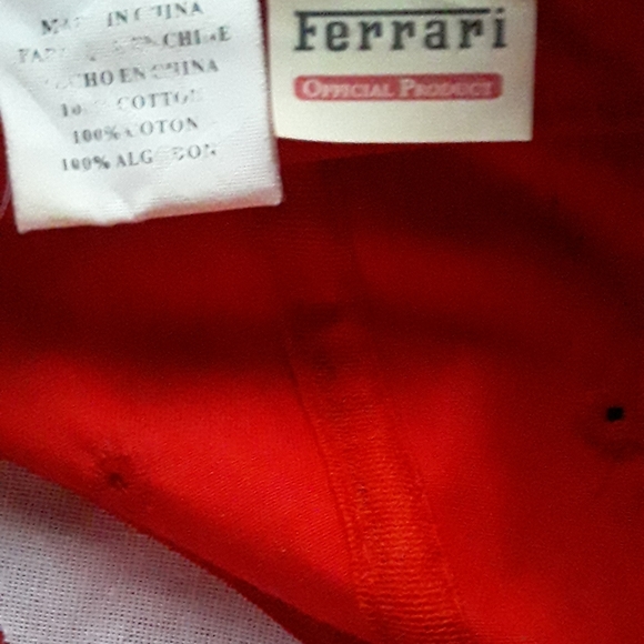 Authentic vintage Ferrari hat! (True 1 of a kind!) - Picture 6 of 6